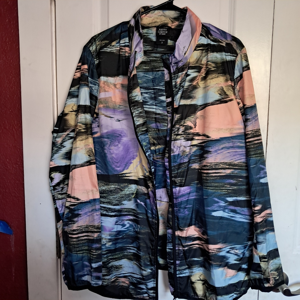 Happy Camper By Torrid Multicolor Jacket. - Picture 4 of 8